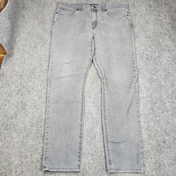 Proof Rover Pants Mens 38x34 Straight Gray Stretch Canvas Classic Work Huckberry - Picture 1 of 14